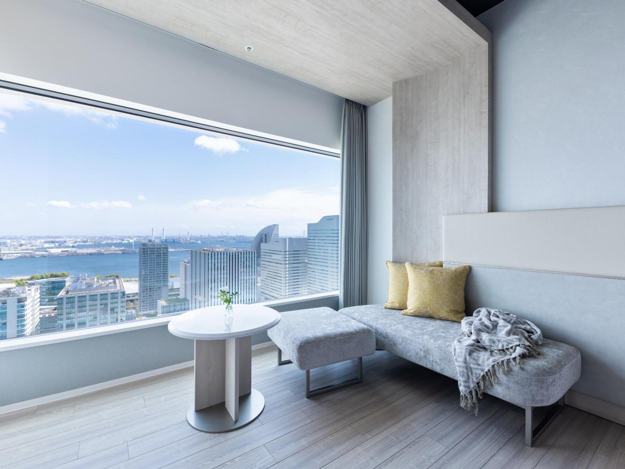 Mitsui Garden Hotel Yokohama Minatomirai Premier מראה חיצוני תמונה A room at the hotel
