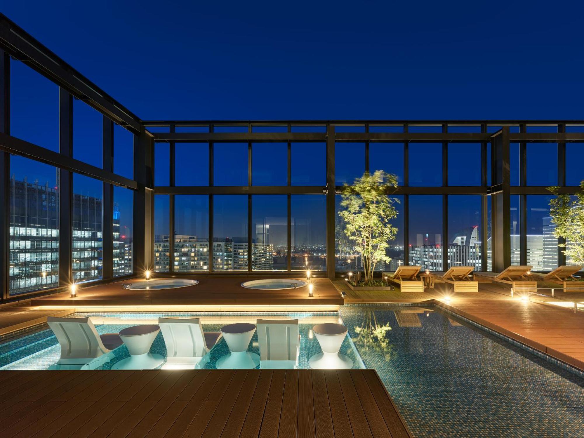 Mitsui Garden Hotel Yokohama Minatomirai Premier מראה חיצוני תמונה The Sky Garden